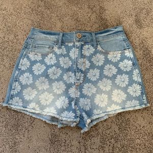 PacSun | Floral Denim Shorts
